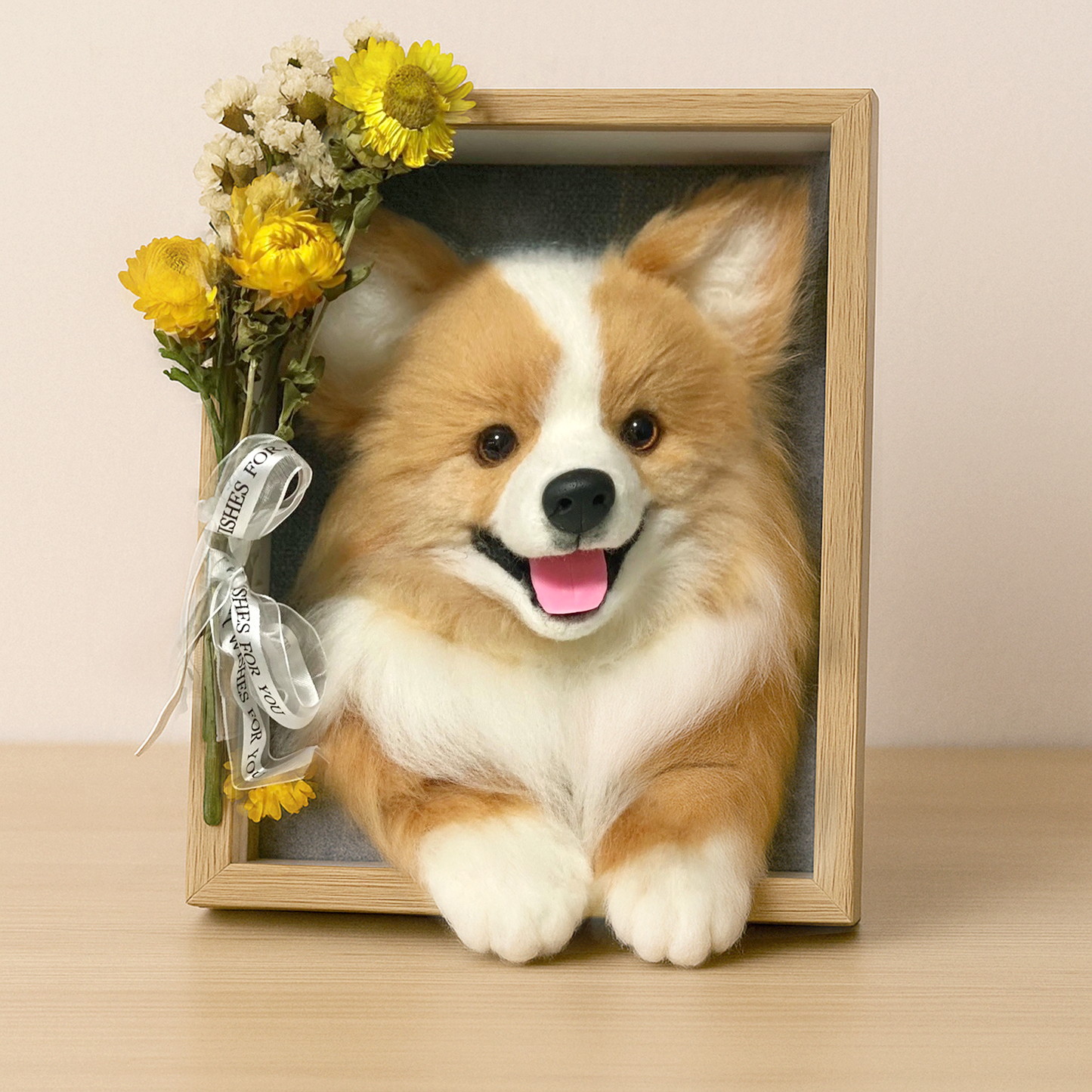 Lulatail Framed Dog Portrait