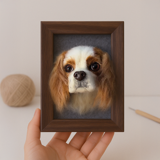 Lulatail Framed Dog Portrait