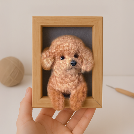Lulatail Framed Dog Portrait